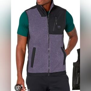143.Nwt Under Armour Black and Gray Sport Vest